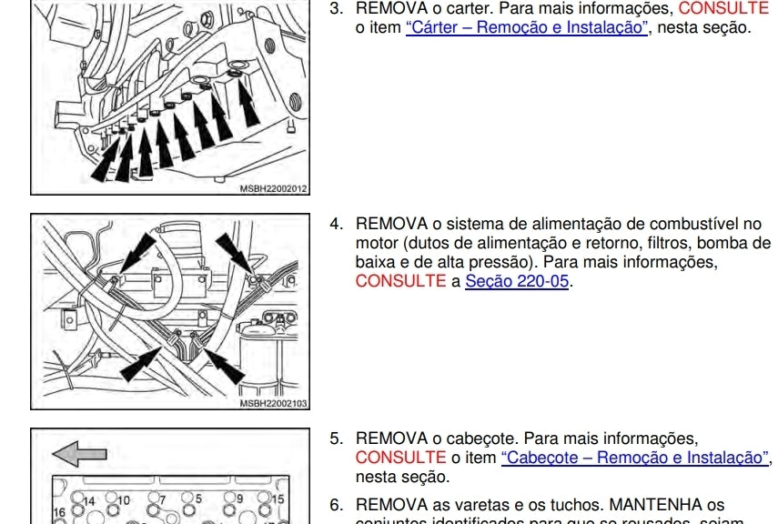 Manual de Serviço BH145 BH165 BH180 BH185i BH205i