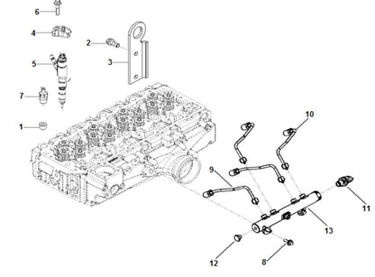 Catalogo de peças motor cummins ISF 3.8 EURO 5