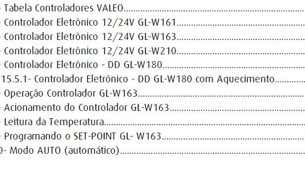 Manual Valeo 036 00112 000