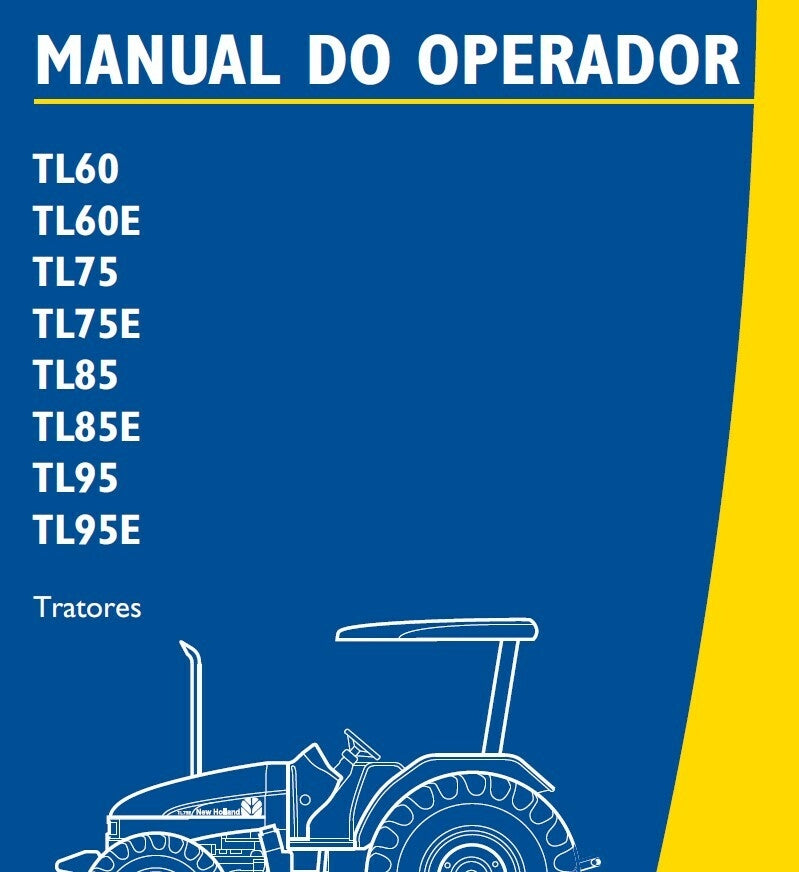 Manual Do Operador Tratores New Holland TL 60 TL 75 TL 85 e TL90