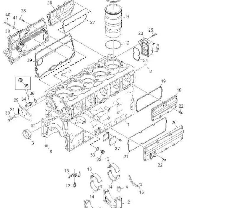 Catalogo de Peças Scania motor DC09 DC13