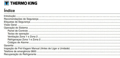 Manual de operação ar condicionado onibus thermo king