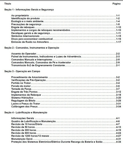 Manual de operação manutenção new holland TT55 TT75