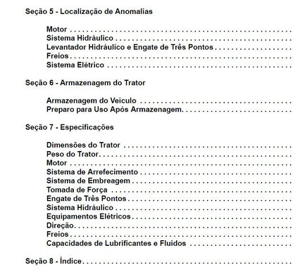 Manual de operação manutenção new holland TT55 TT75