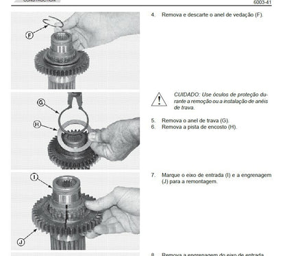 Manual de serviço oficina motoniveladora case 845 865 885