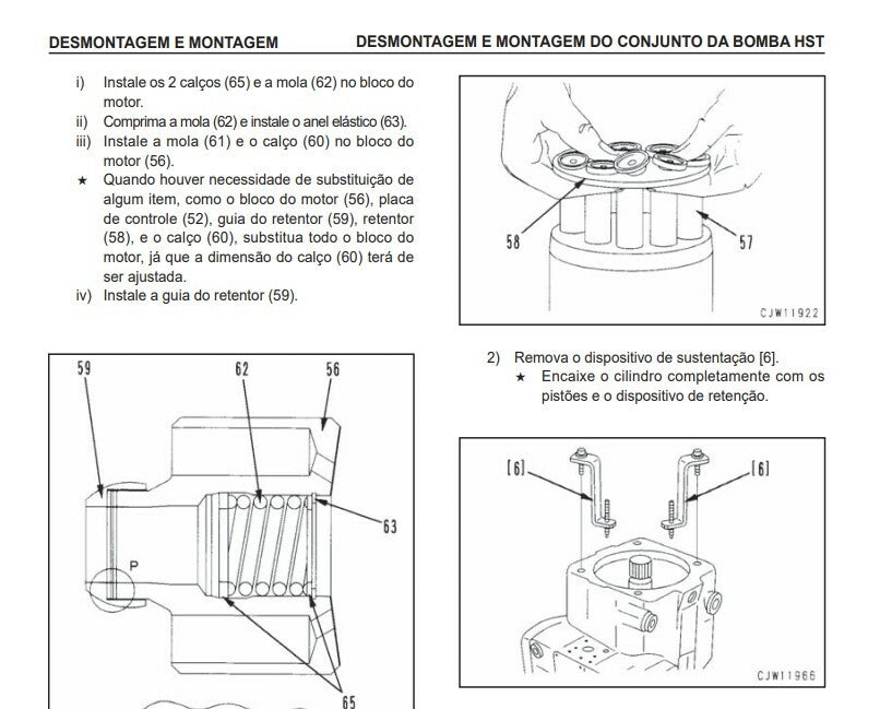 Manual De OficIna Wa320-5 Komatsu Serviço E Manutenção Komatsu Wa320-5 + codigos de falhas