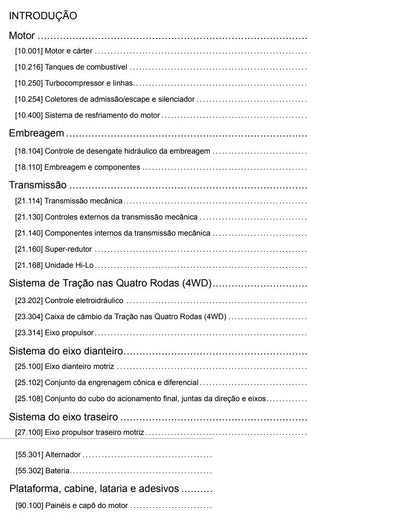 Manual De Serviço Trator New Roland 7630 / 8030 Tier 3