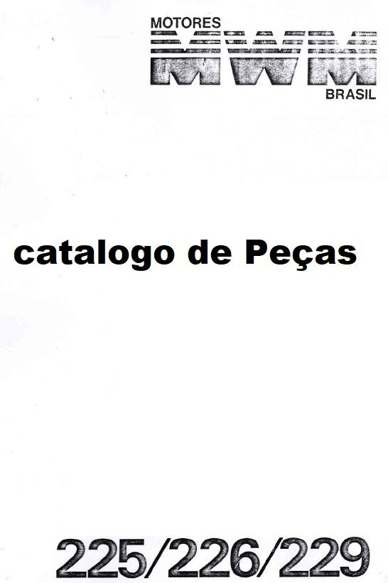 Catalogo de Pecas Do Motor MWM D229