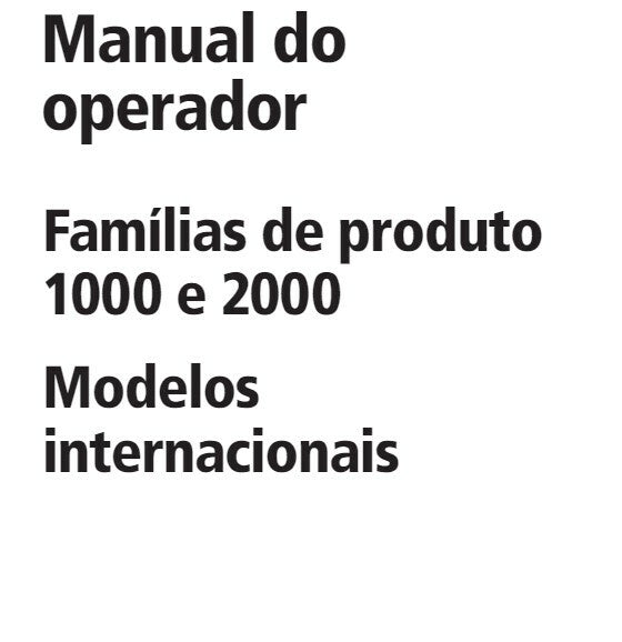 Manual do operador Transmissao allison Om 4118 - 4ta Gen Portugues