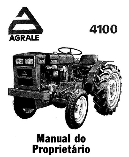 Manual de proprietario Agrale 4100 antigo