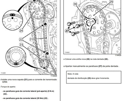 Manual de Oficina motor Renault Master 2.3 M9R M9T e derivados