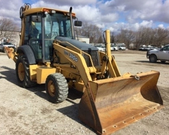 MANUAL tecnico da retro escavadeira John Deere 310g