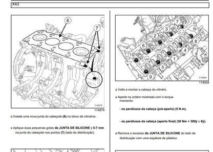 Manual de Oficina motor Renault Master 2.3 M9R M9T e derivados