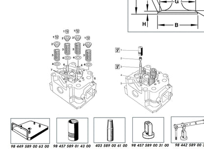 Manual Técnico oficina Motor Mercedes Benz Om 450 OM-457 LA