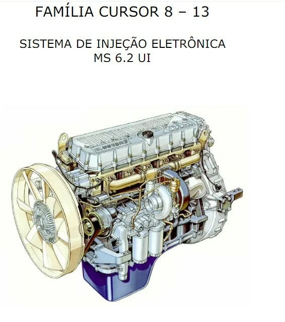 Manual de reparação oficina motor CURSOR 8 6.2 ui