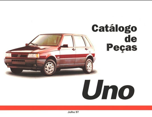 Catálogo de peças Fiat Uno 1984 até Julho de 1997