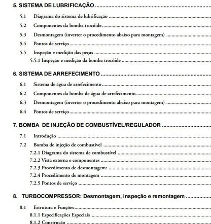 Manual de serviço motor yanmar