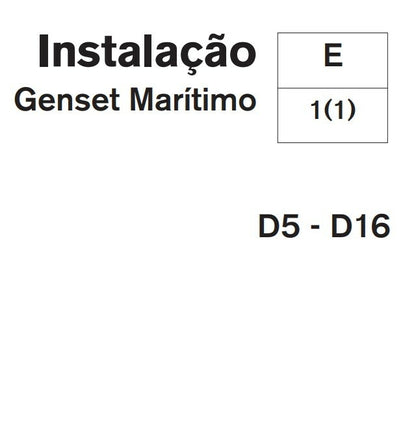 Manual de Instalação Genset D5-D16 Volvo Penta