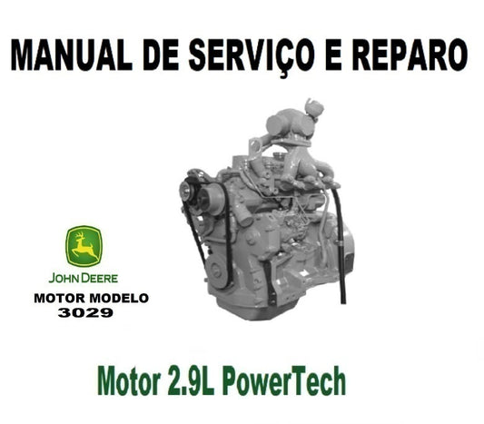 Manual de Serviço Motor 2.9L PowerTech (3029) John Deere