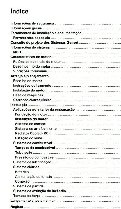 Manual de Instalação Genset D5-D16 Volvo Penta