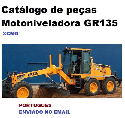 Catálogo de peças Motoniveladora GR135 XCMG PORTUGUES