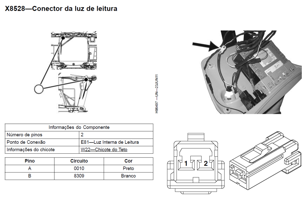 Esquema Diagrama Elétrico Ford Transit 2.2 2012 adiante