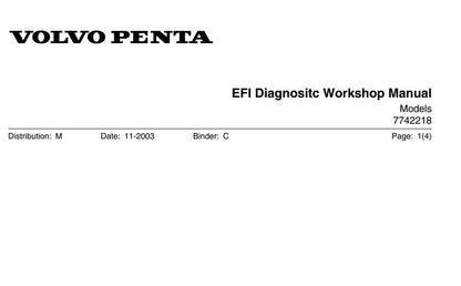 Manual volvo Penta Efi Diagnostic Manual ingles