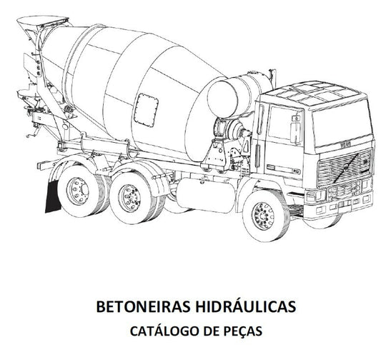 CATÁLOGO DE PEÇAS BETONEIRAS HIDRÁULICAS