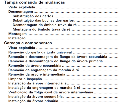 Manual De Serviço Caixa De Câmbio Eaton Fs Fsb Fso