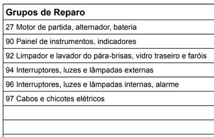 Esquema Elétrico Kombi 1.4 Flex COM INJEÇÃO IAW4GV E 4BV + MANUAL DE MOTOR