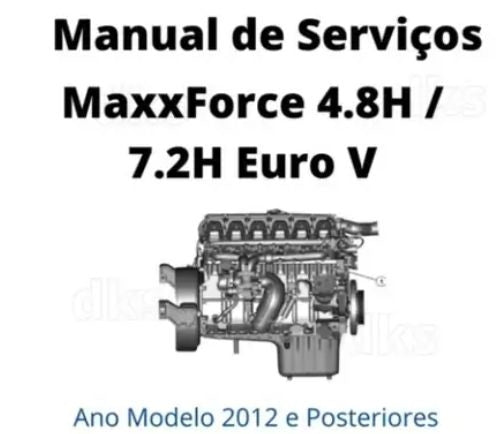 Manual De Serviço Motor Maxforce 4.8h E 7.2h Euro 5