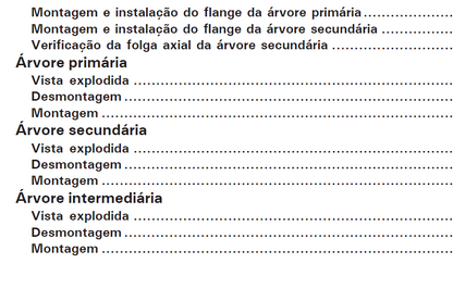 Manual Transmissao FS 5306A 6306A 6306B FSB 5406A 6206A FSO 6406A