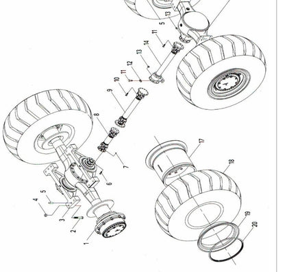 Catalogo de Pecas pá carregadeira xgma xg958