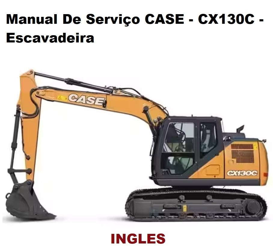 Manual de serviço case cx130c em ingles