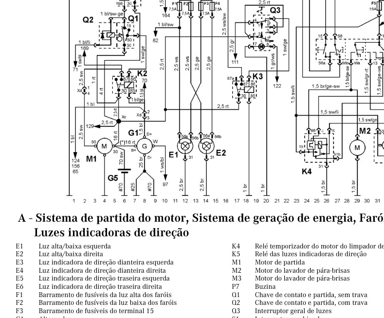 Esquema Elétrico Mercedes 609 610 709 710 811 912 914 1114