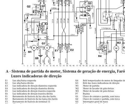 Esquema Elétrico Mercedes 609 610 709 710 811 912 914 1114