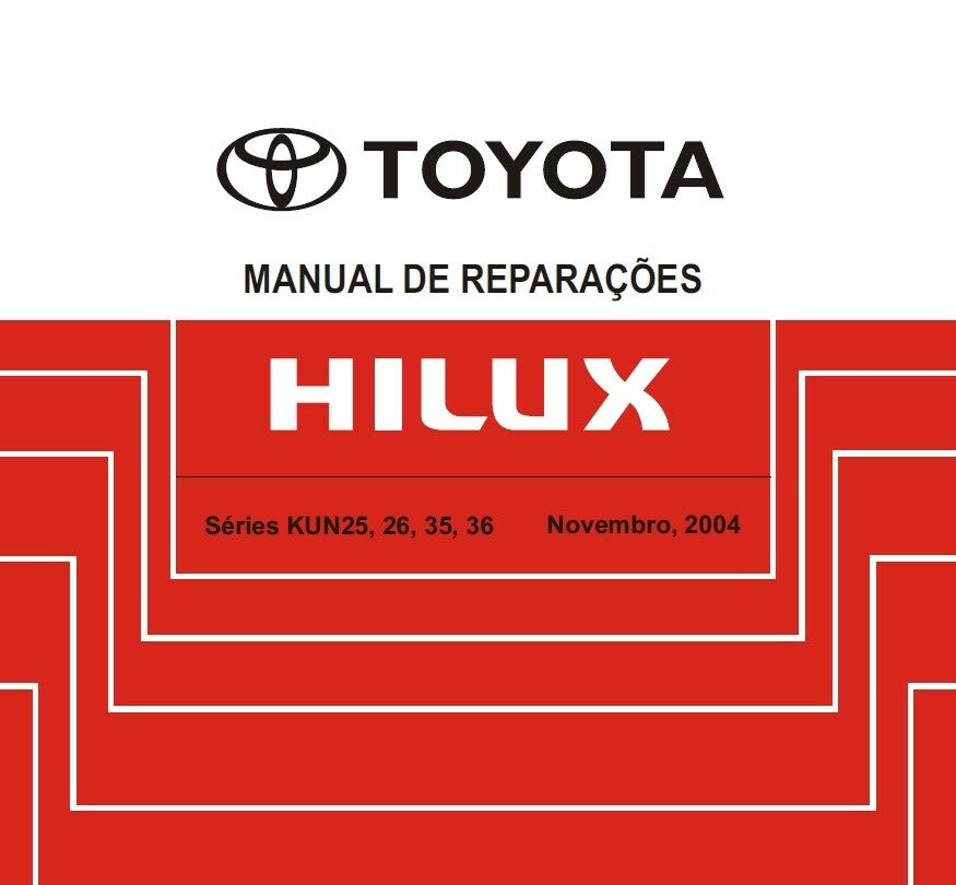 Manual Reparos Oficina Hilux Séries Kun25, 26, 35 E 36