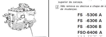 Manual Transmissao FS 5306A 6306A 6306B FSB 5406A 6206A FSO 6406A