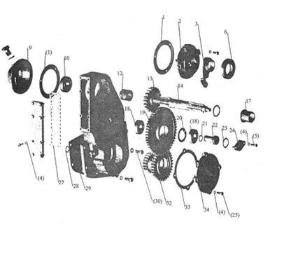 catalogo de peças TDWT80E Motocultivador