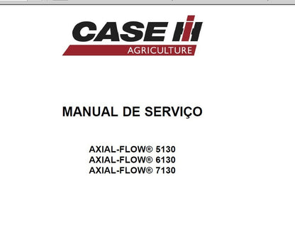 Manual De Serviço Colheitadeiras Case 5130 6130 7130