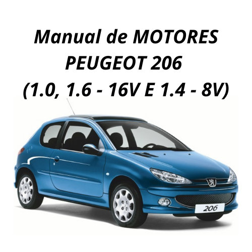 Manual de MOTORES PEUGEOT 206 (1.0, 1.6 - 16V E 1.4 - 8V)