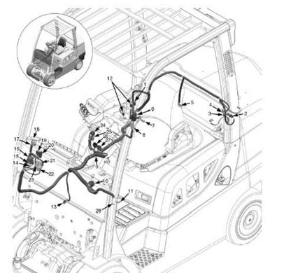 Manual Serviço Diagnóstico Empilhadeiras Hyster 947 Paginas